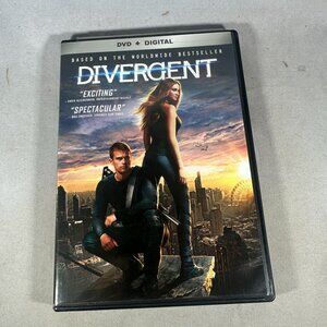 Divergent DVD Digital PG13 Shailene Woodley Theo James Lionsgate Adventure SciFi